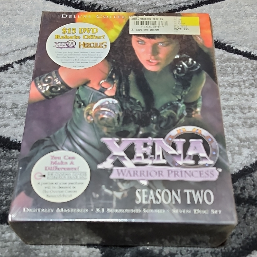 XENA WARRIOR PRINCESS SEASON TWO 2003 DELUXE COLLECTERS EDITION DVD